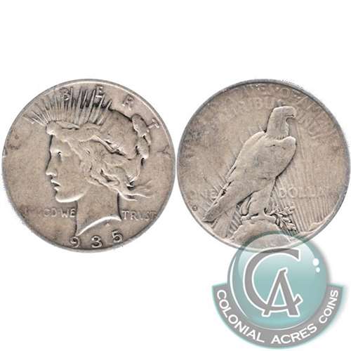 1935 S USA Dollar Very Good (VG8)