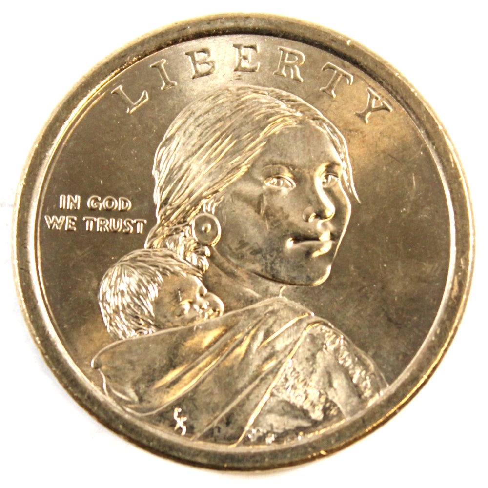 2009 D Native American USA Dollar Brilliant Uncirculated (MS63)