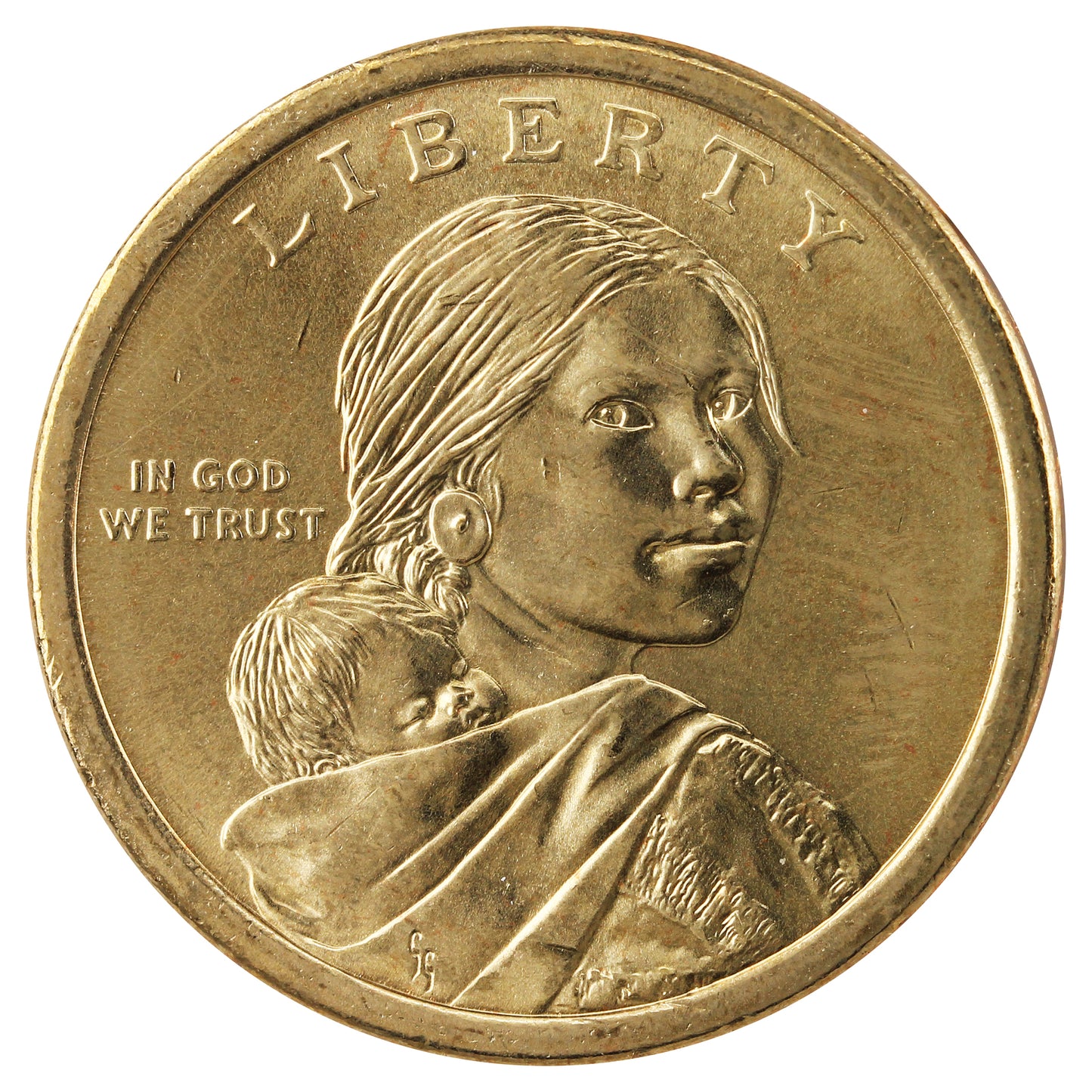 2010 P Native American USA Dollar Brilliant Uncirculated (MS63)