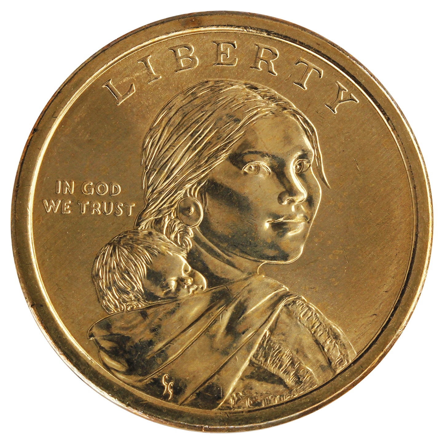 2012 D Native American USA Dollar Brilliant Uncirculated (MS63)