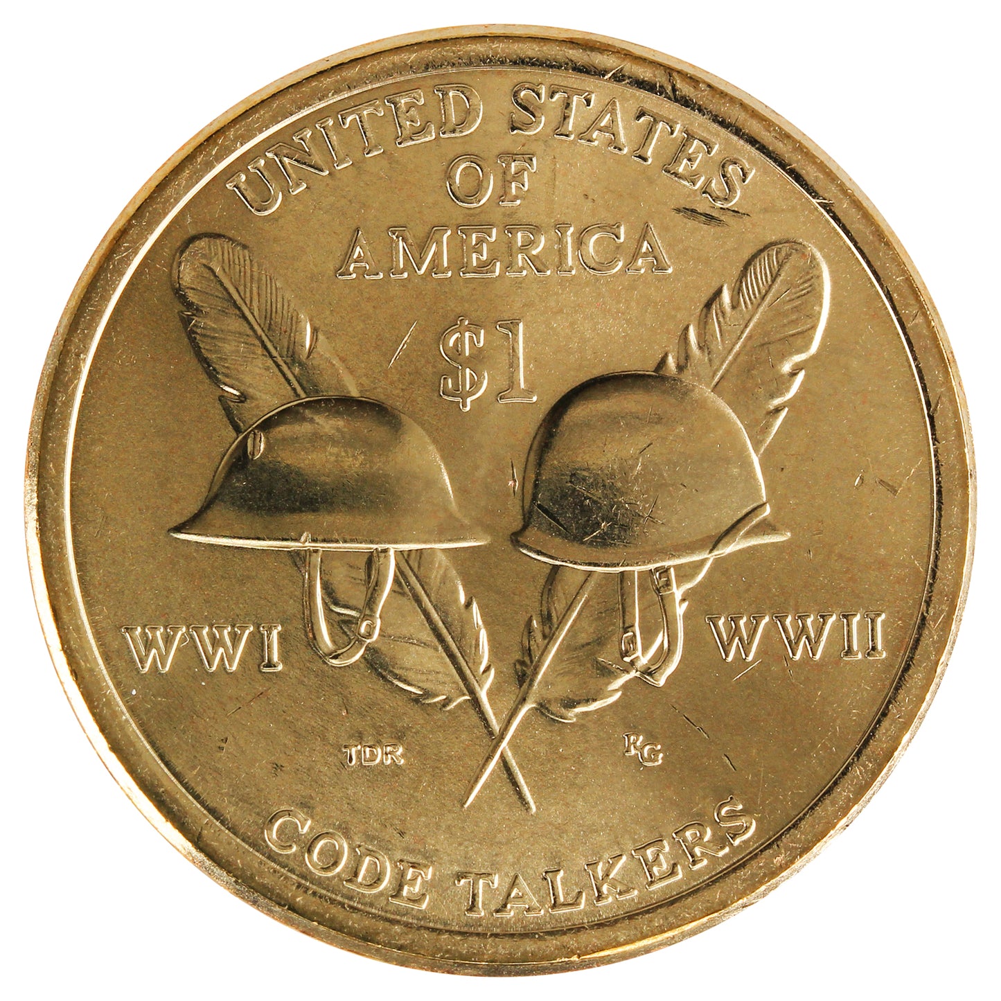 2016 P Native American USA Dollar Brilliant Uncirculated (MS63)
