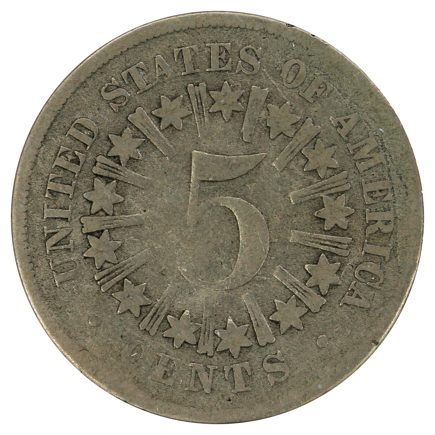 1866 USA Nickel G-VG (G6) $