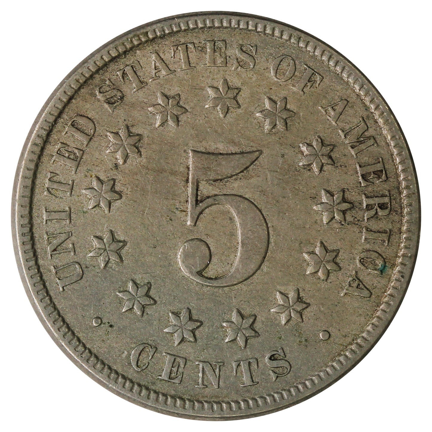 1875 USA Nickel Extra Fine (EF40) $
