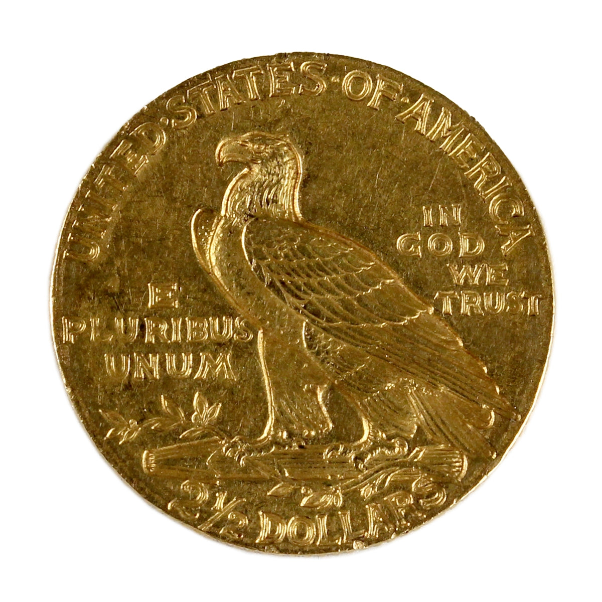 1910 USA $2.50 Gold Quarter Eagle EF-AU (EF45)