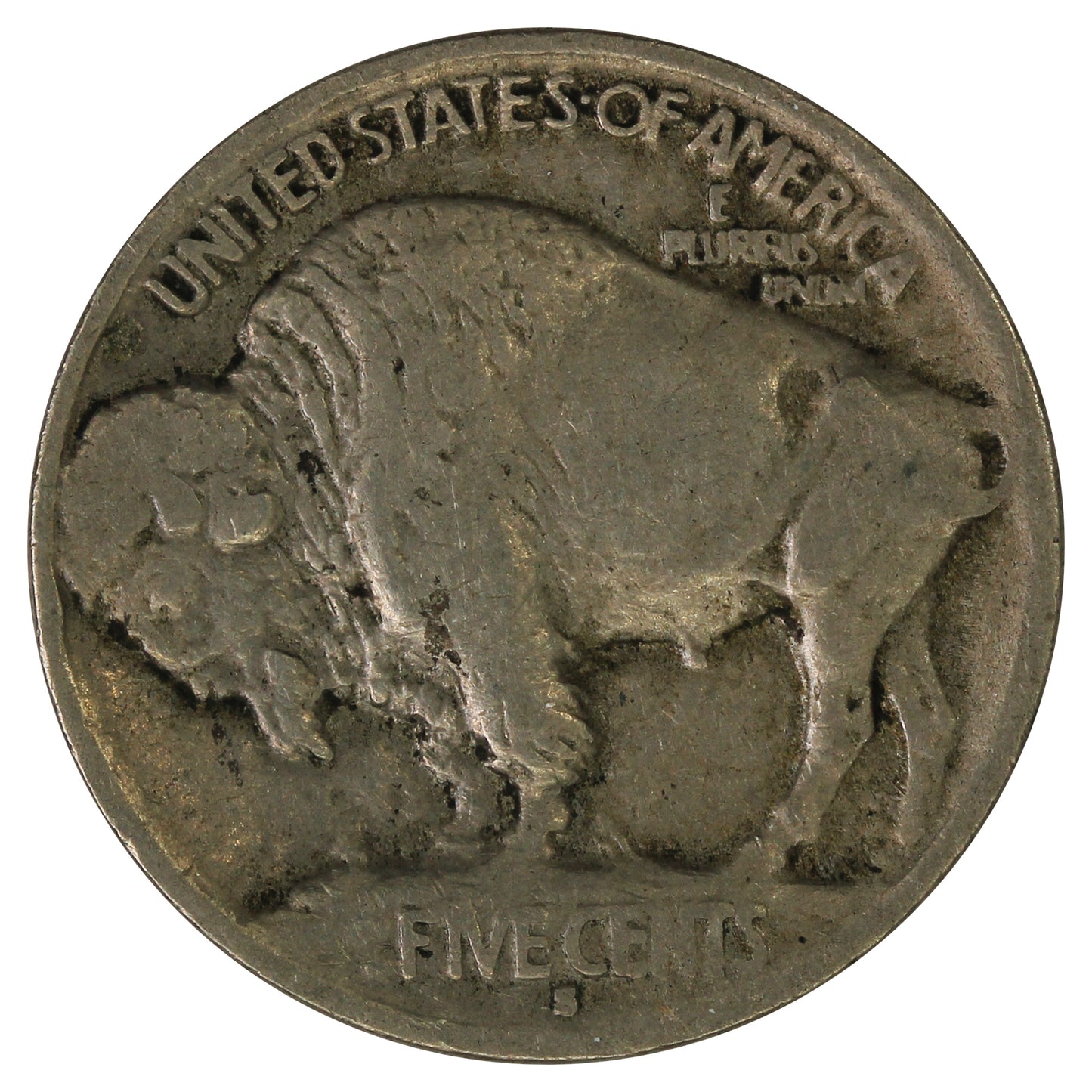 1913 S Var. 1 Raised Ground USA Nickel Very Fine (VF20) $