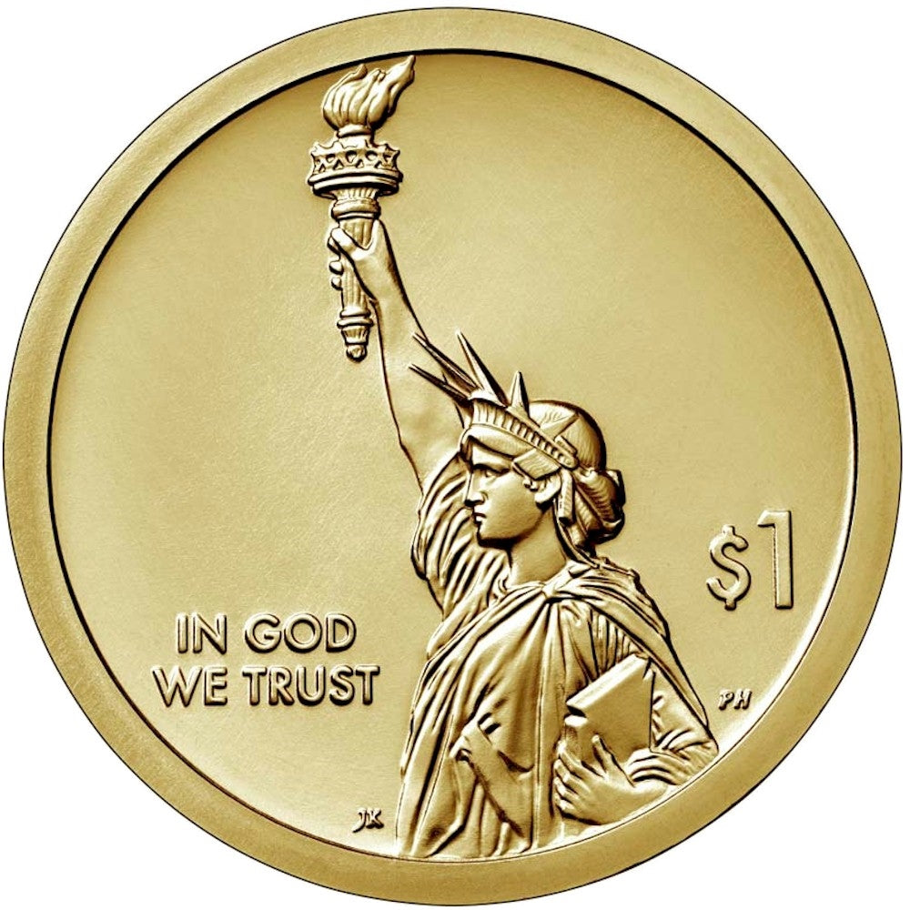 2019-P Delaware USA American Innovation Dollar Brilliant Uncirculated (MS63)