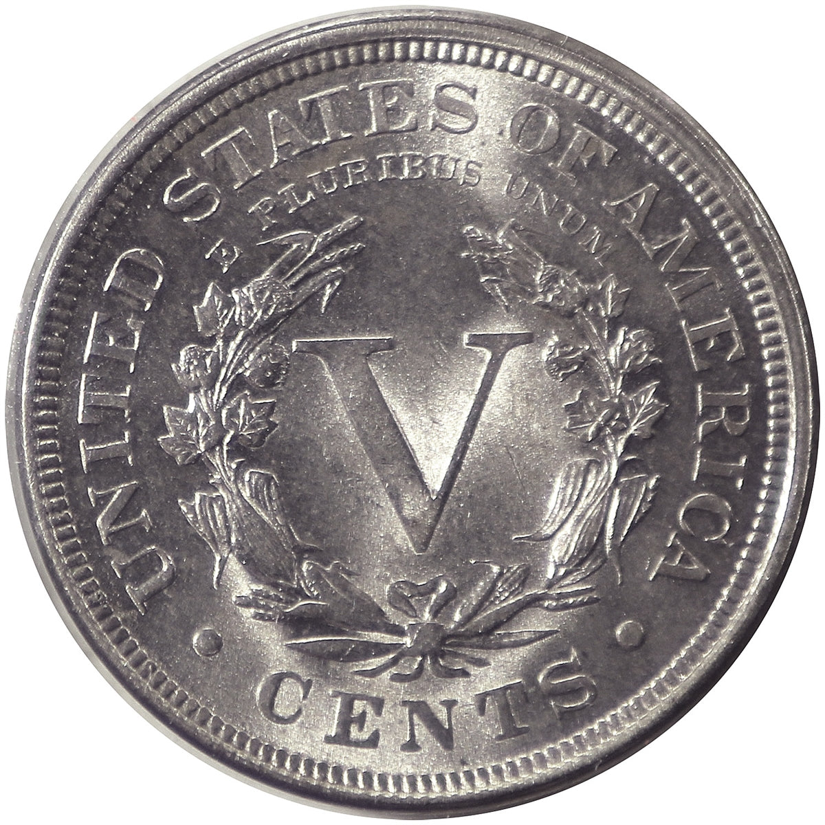 1900 USA Nickel Brilliant Uncirculated (MS63) $