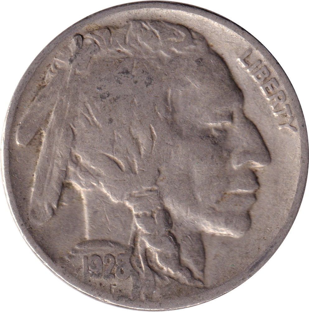 1928 USA Nickel Very Fine (VF20)