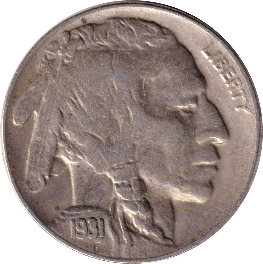 1931 S USA Nickel Extra Fine (EF40)