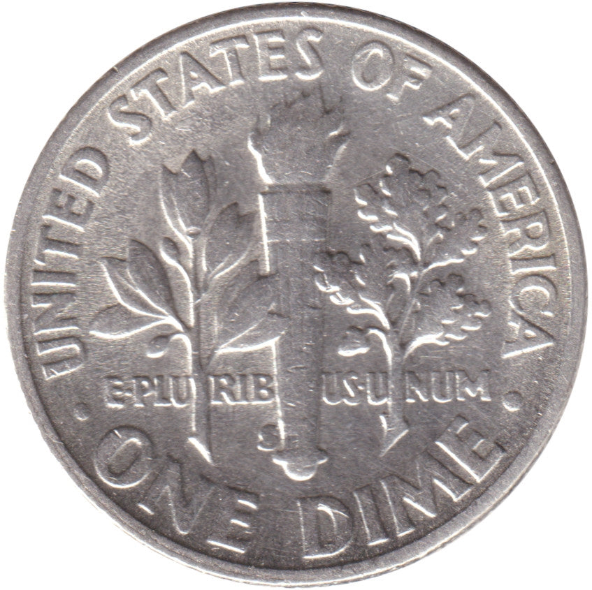 1952 S USA Dime Almost Uncirculated (AU50)