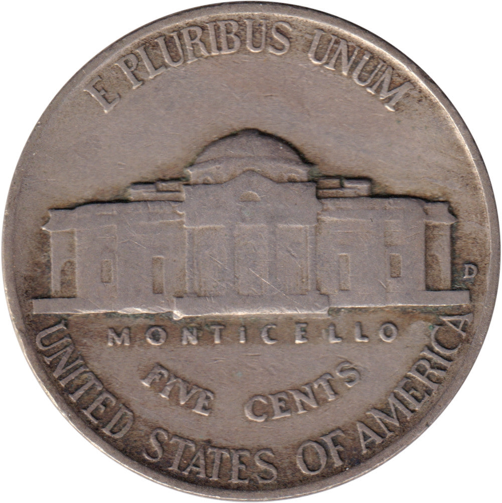 1938 USA Nickel Extra Fine (EF40)