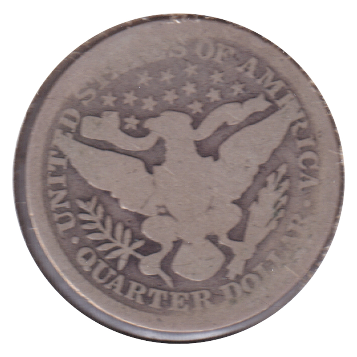 1899 USA Quarter About Good (AG3)