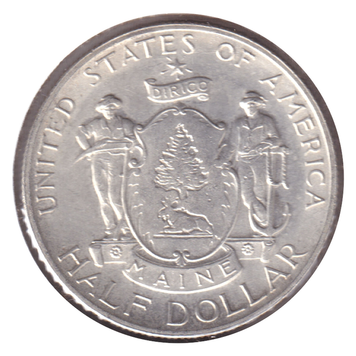 1920 Maine Centennial USA Half Dollar Brilliant Uncirculated (MS63) $