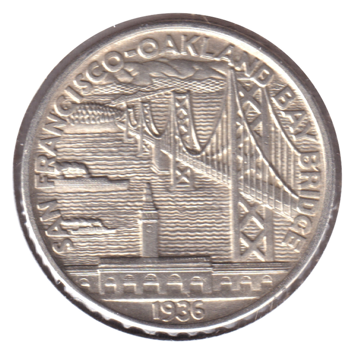 1936 S San Francisco-Oakland Bay Bridge USA Half Dollar UNC+ (MS62) $