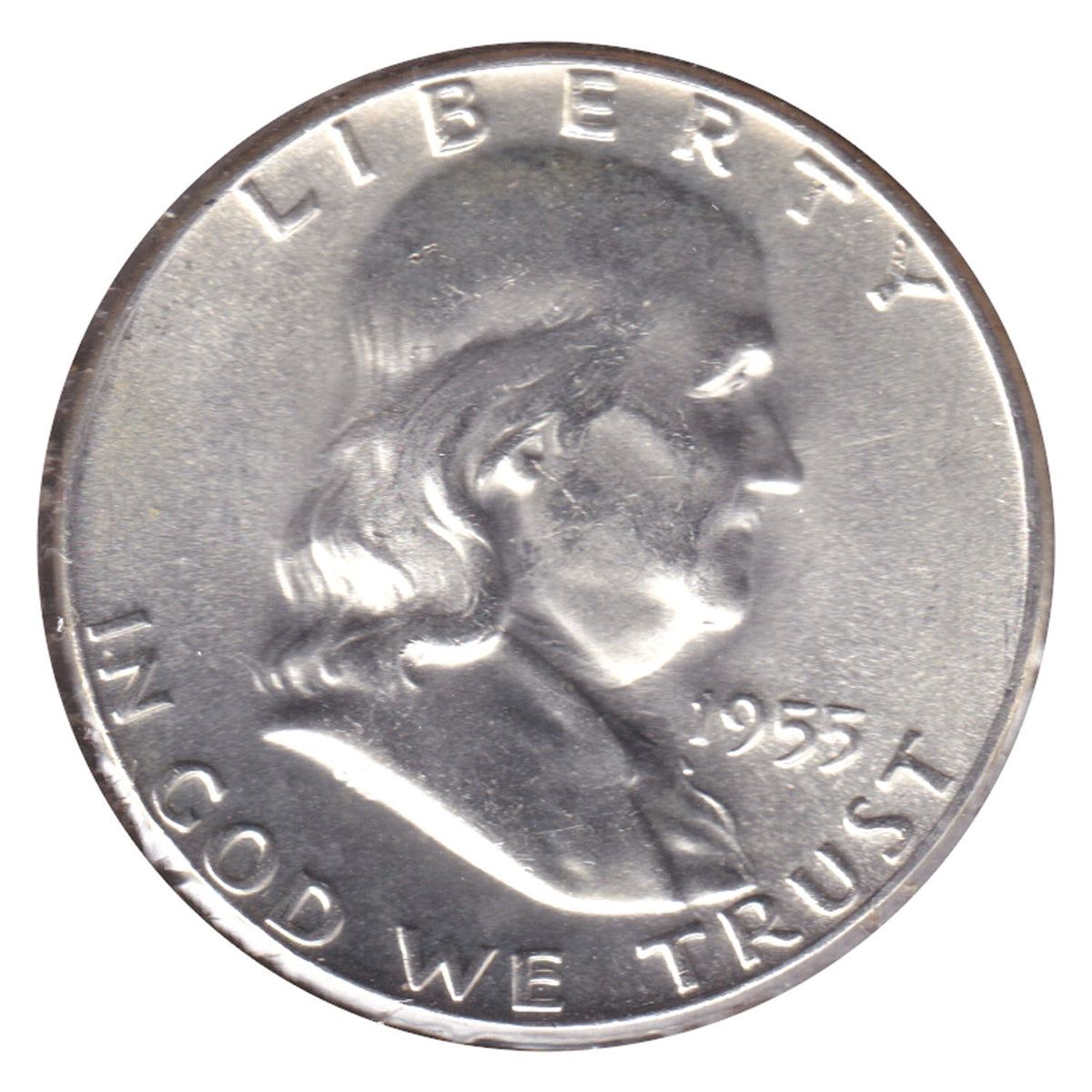 1955 USA Half Dollar Choice Brilliant Uncirculated (MS-64) $