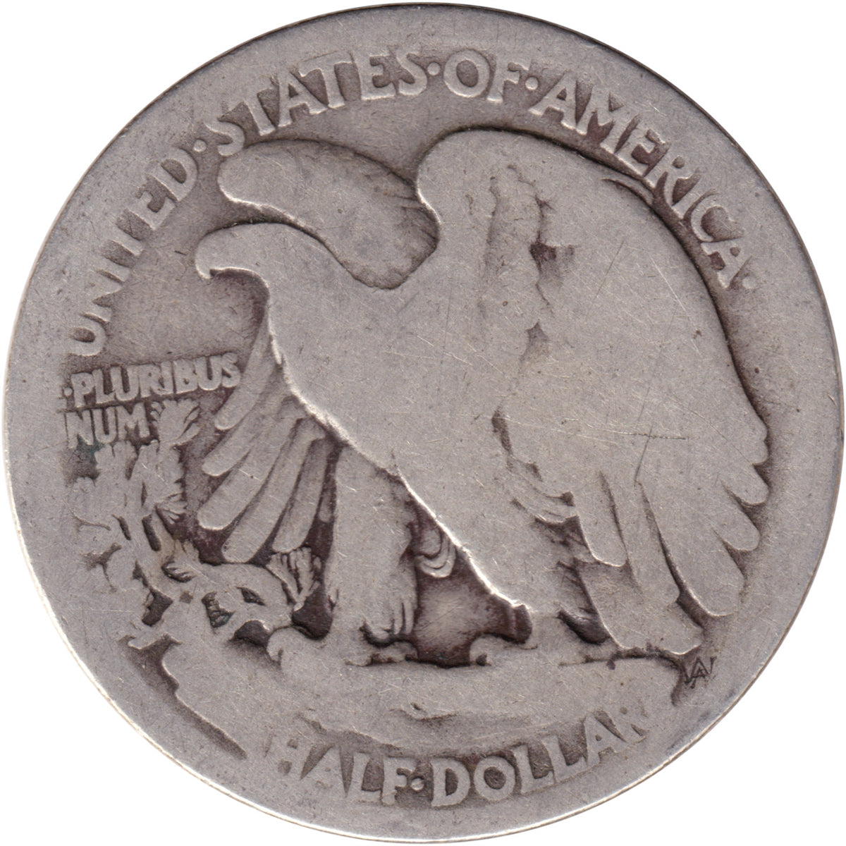 1916 D Half Dollar About Good (AG3)