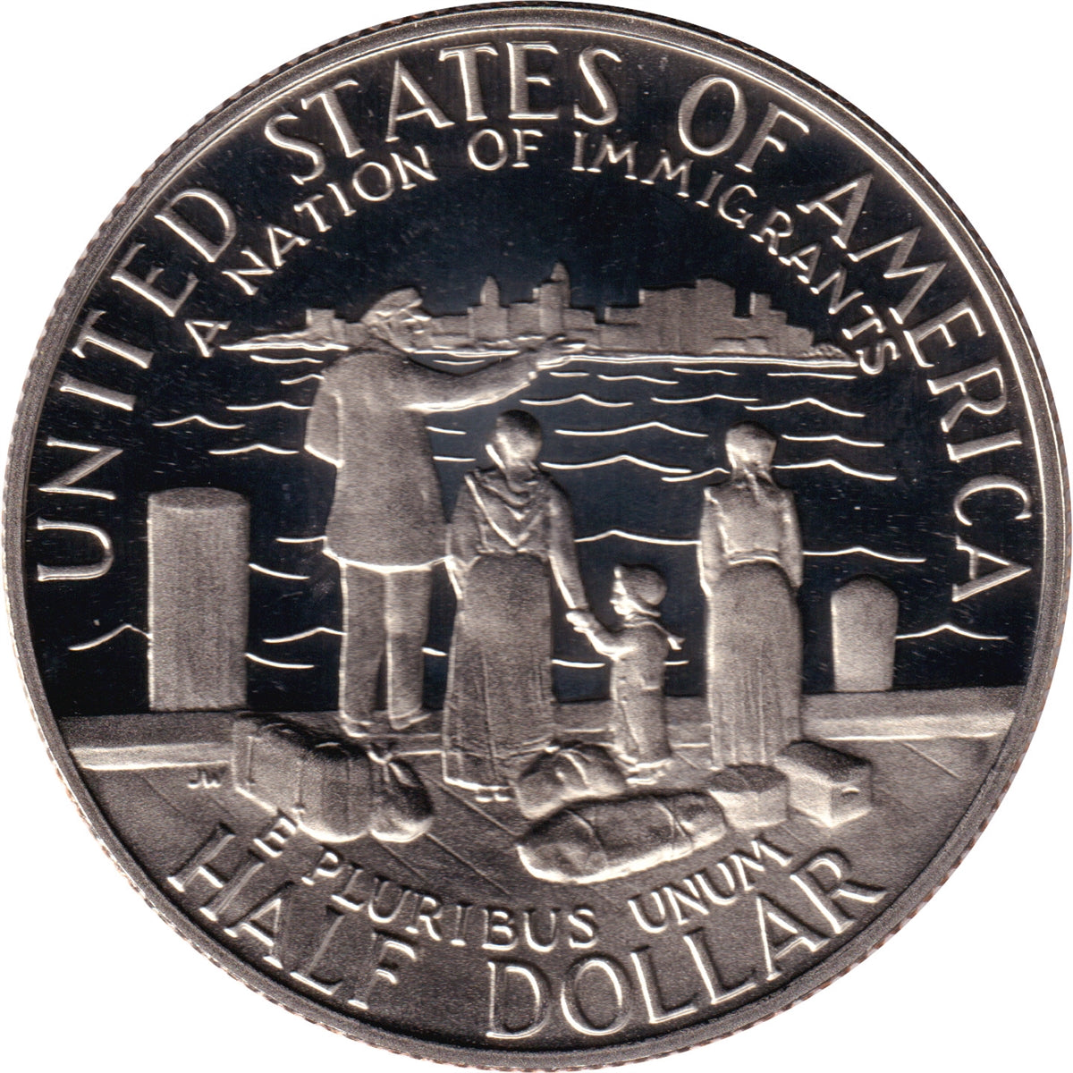 1986 S Ellis Island USA Half Dollar Proof