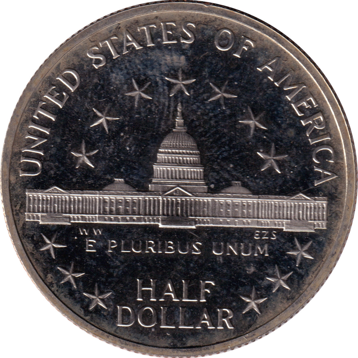 1989 S Bicentennial of Congress USA Half Dollar Proof