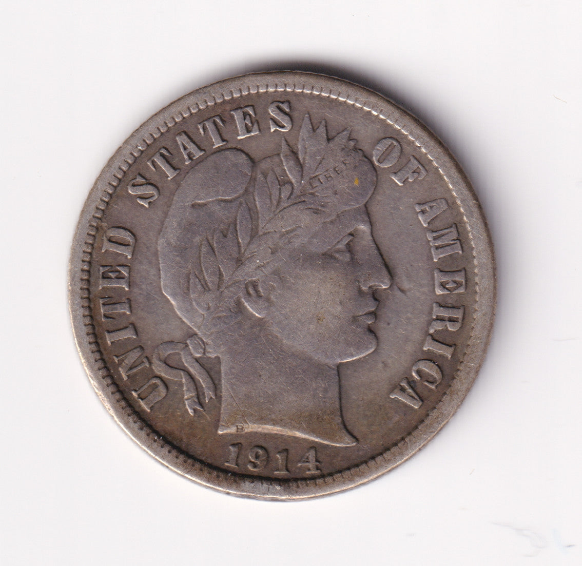 1914 S USA Dime F-VF (F15)