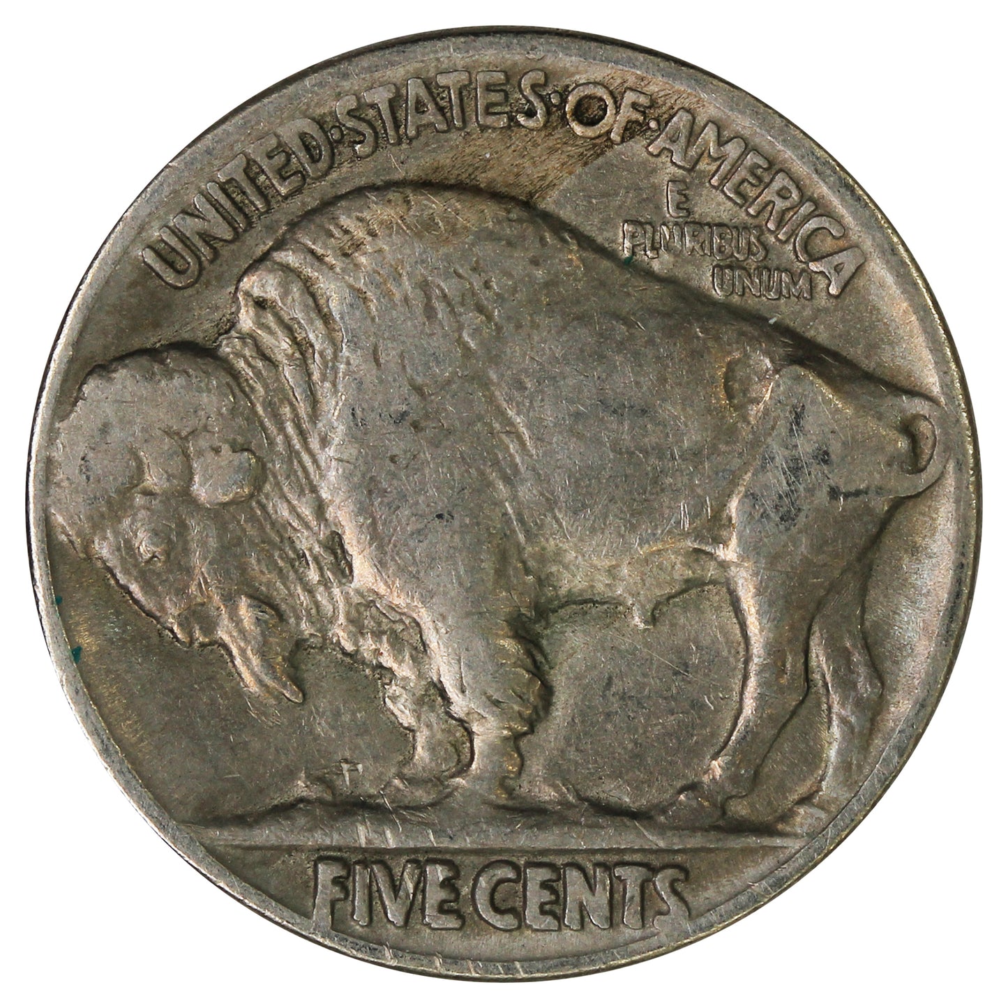 1935 Double Die Reverse USA Nickel Very Fine (VF20) $