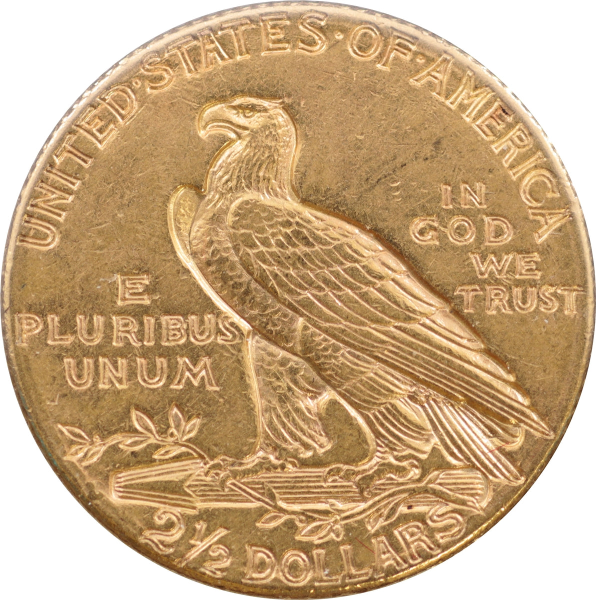1914 D USA $2.50 Gold Quarter Eagle Extra Fine (EF40)