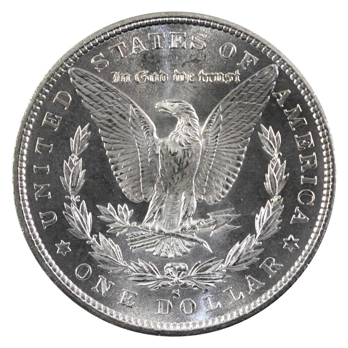 1880 S USA Dollar Brilliant Uncirculated Cameo (MS63) $