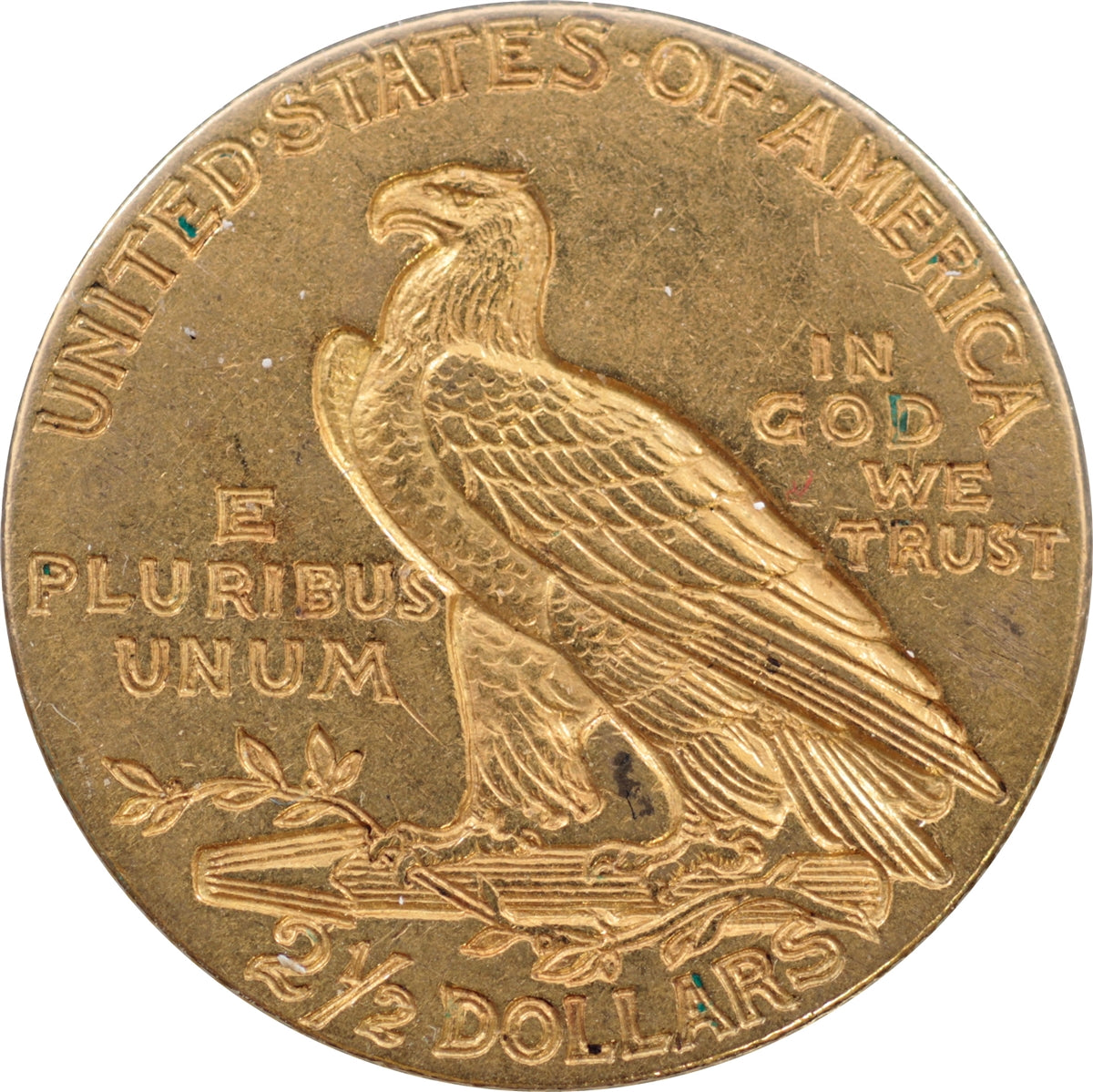 1915 USA $2.50 Gold Quarter Eagle Almost Uncirculated (AU50)