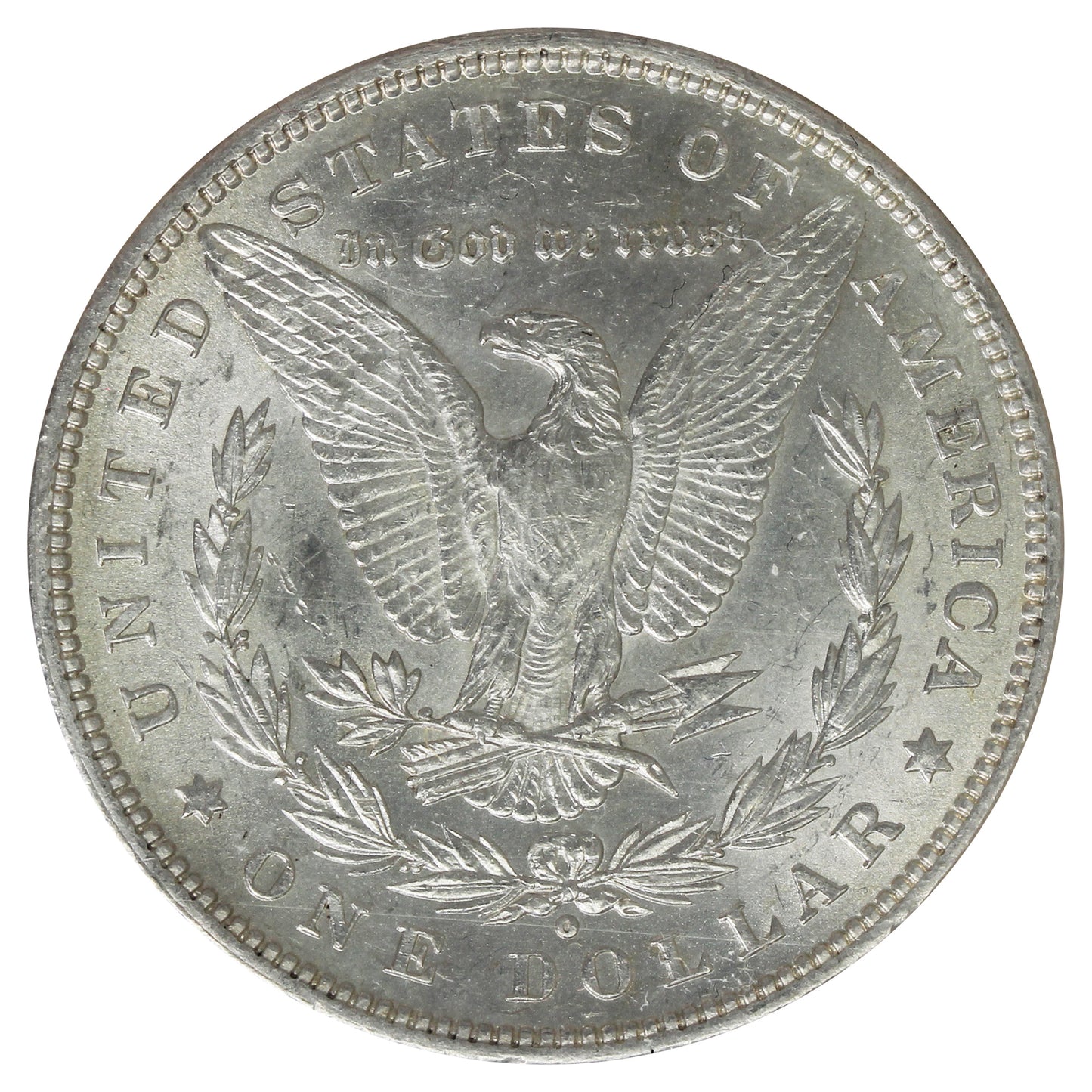1880 O USA Dollar ICCS Certified MS60