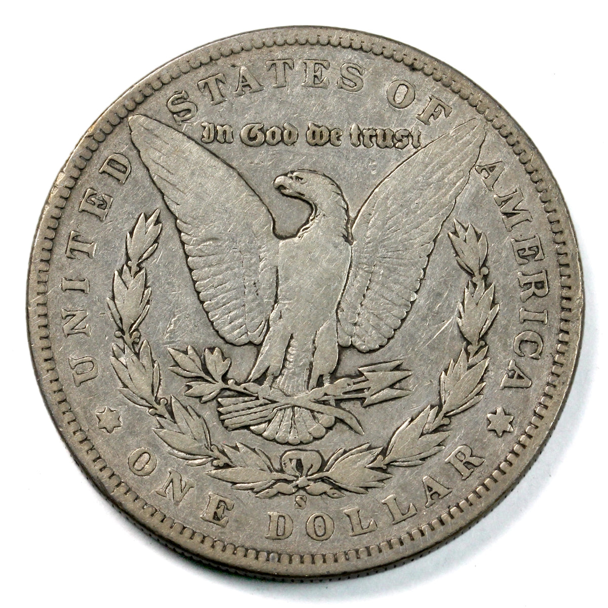 1898 S USA Dollar VG-F (VG10)