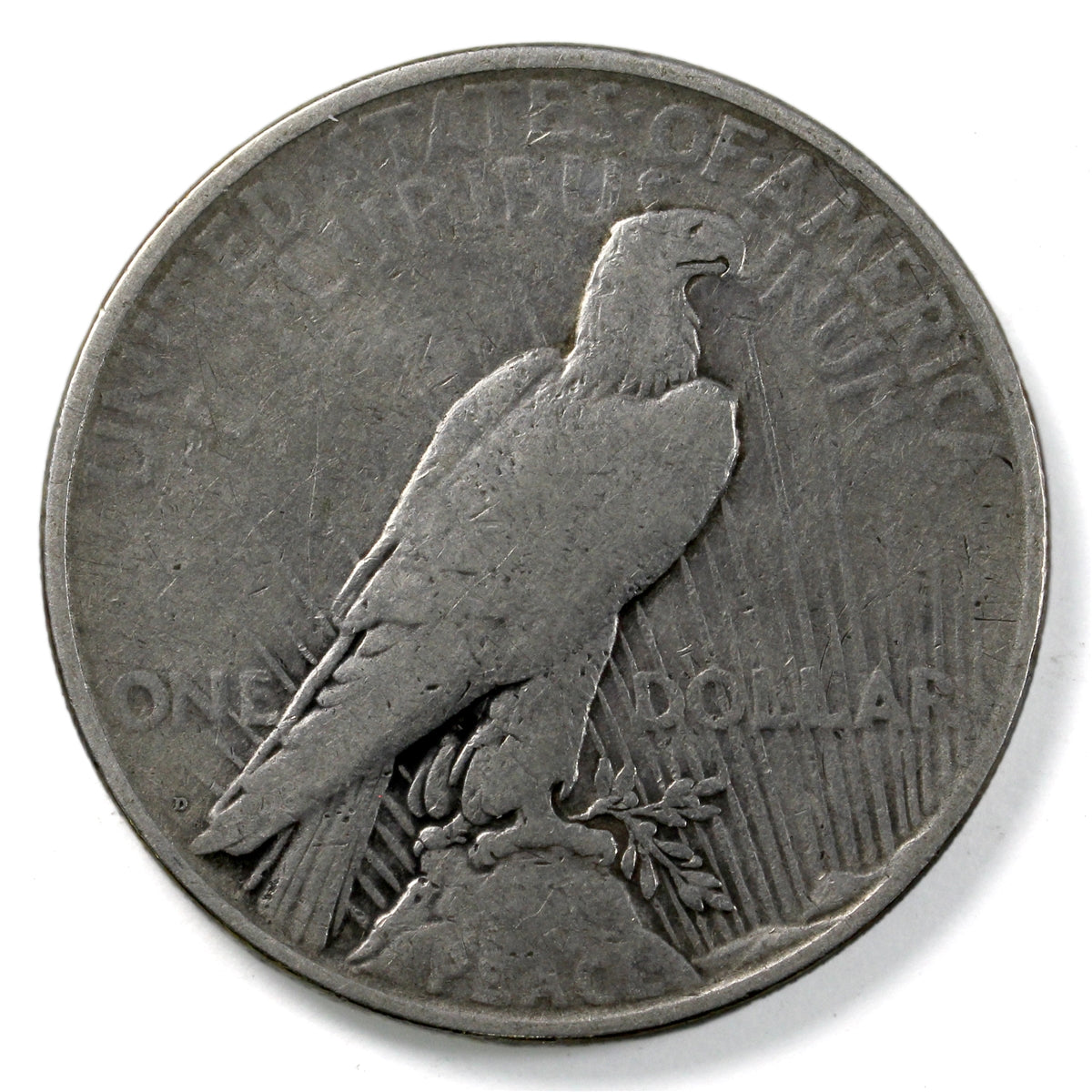 1927 D USA Dollar Very Good (VG8)