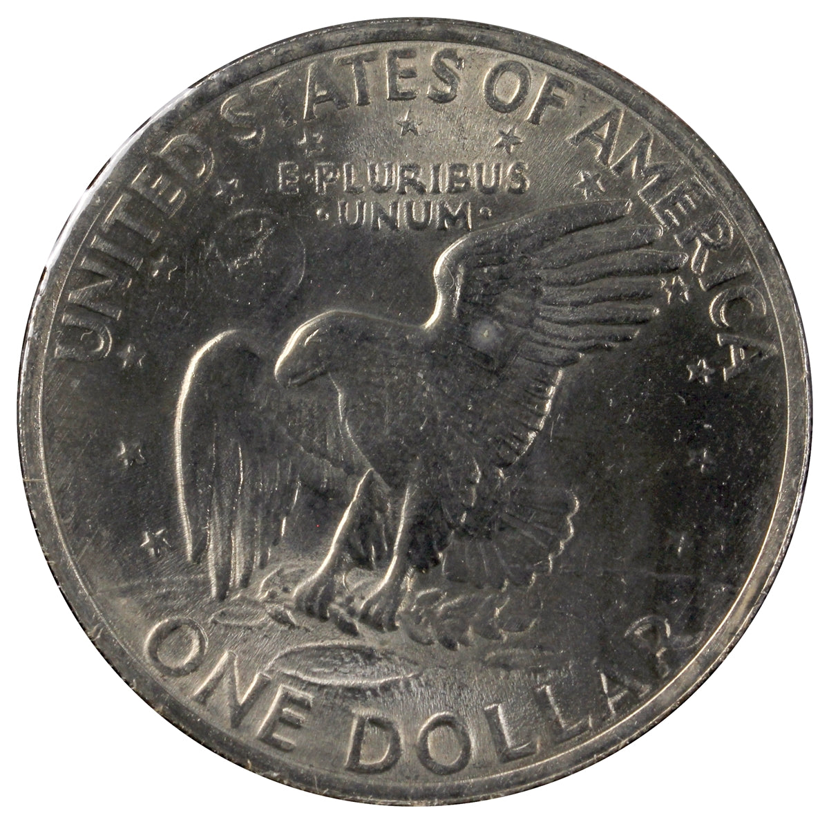 1971 D Eisenhower USA Dollar Choice Brilliant Uncirculated (MS64)