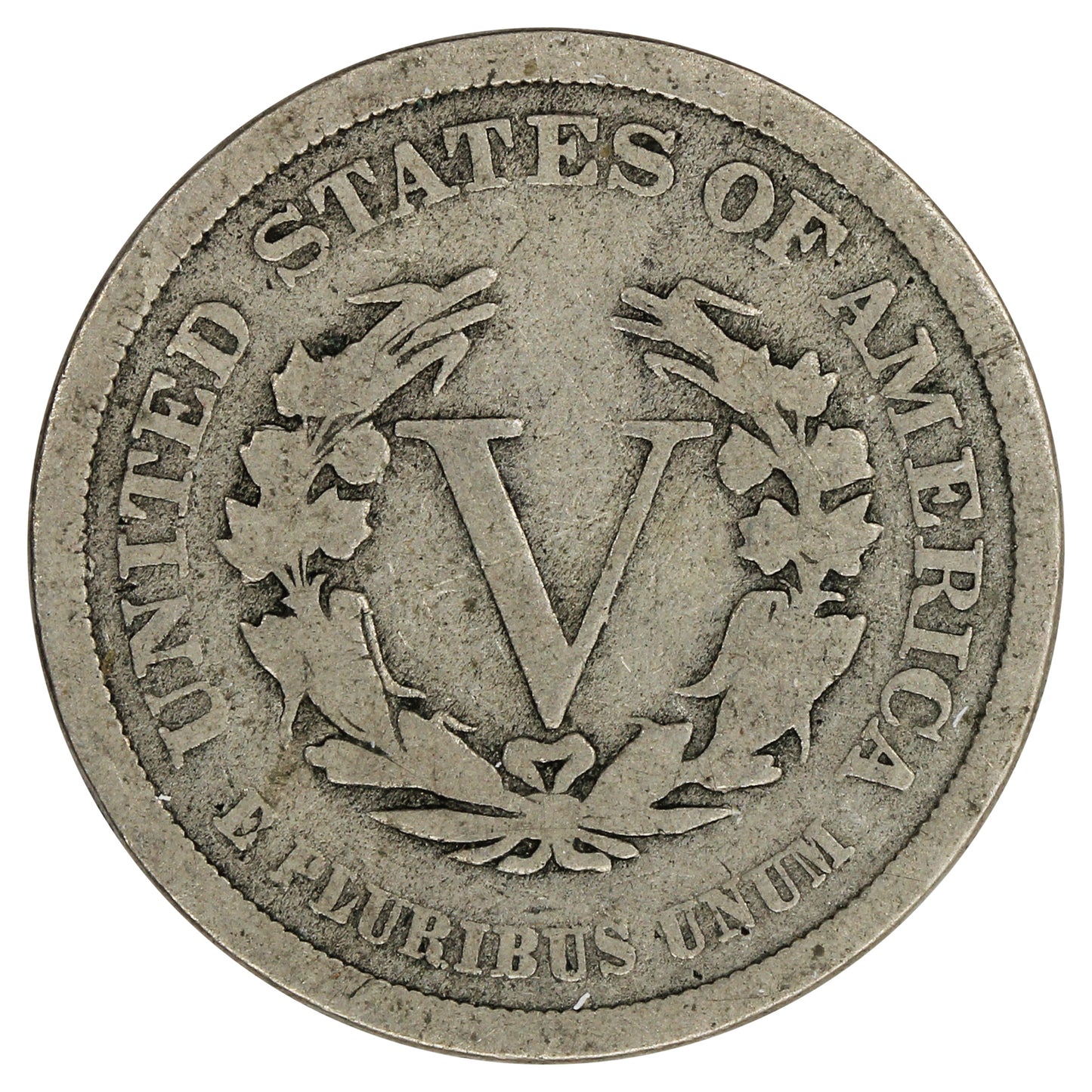 1883 No Cents USA Nickel Good (G4)