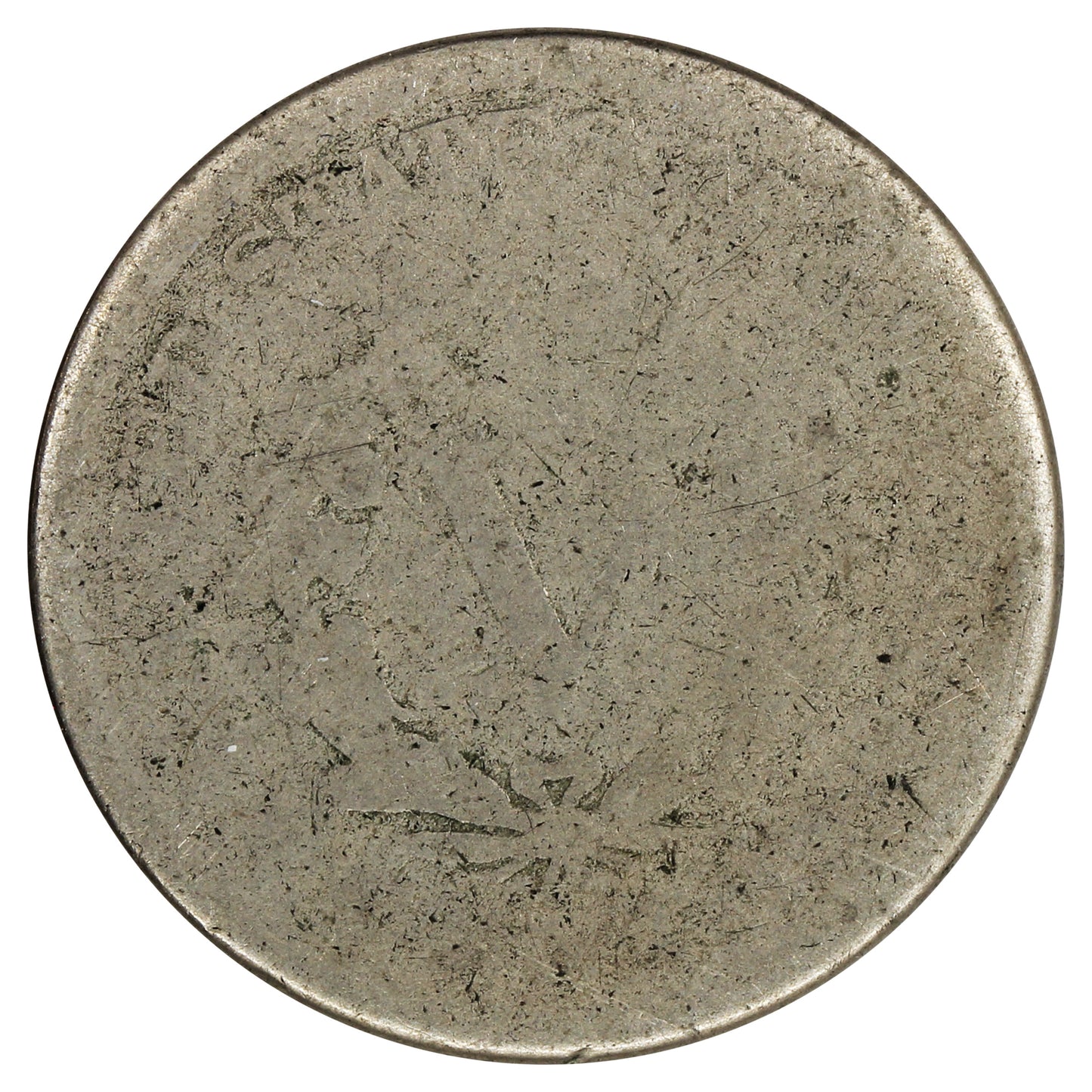 1883 No Cents USA Nickel Filler