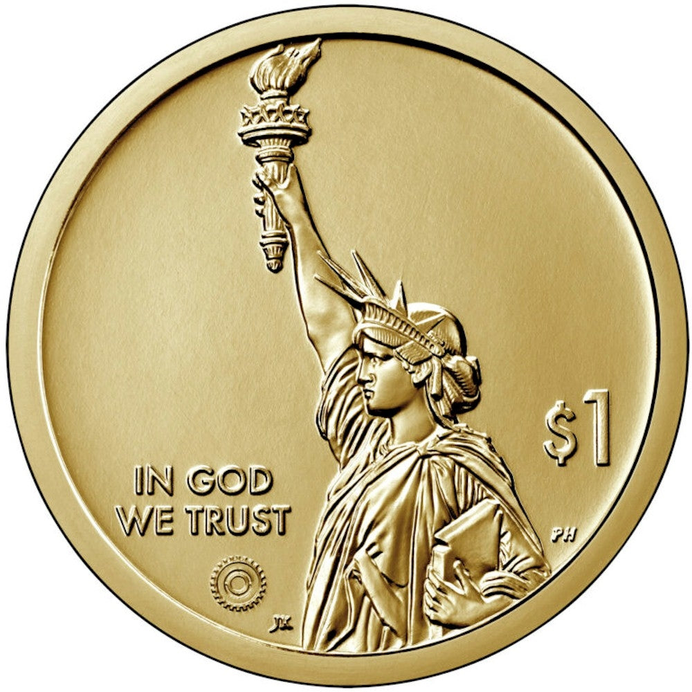2022 D Rhode Island USA American Innovation Dollar Uncirculated (MS60)