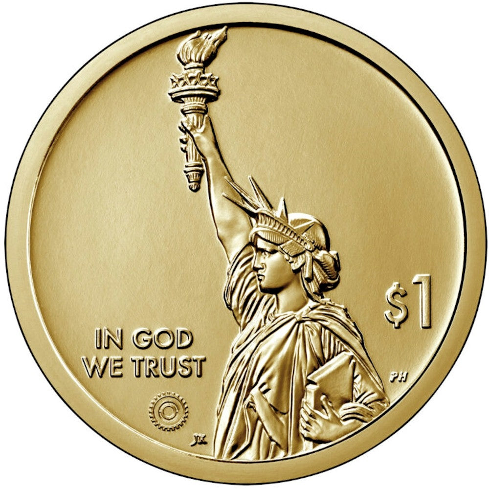 2022 D Vermont USA American Innovation Dollar Uncirculated (MS60)