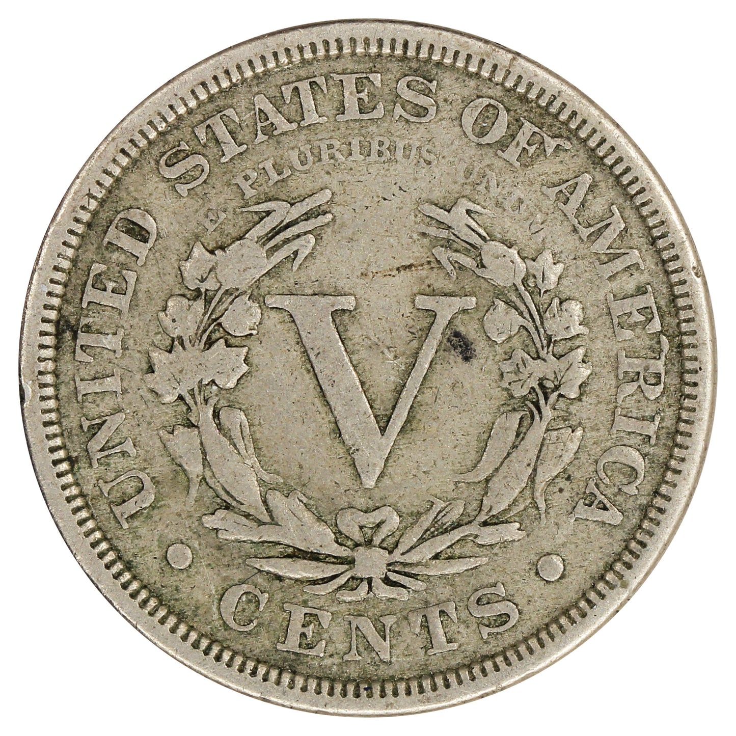 1895 USA Nickel F-VF (F15)