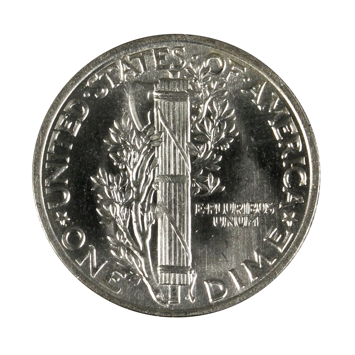 1942 USA Dime Gem Brilliant Uncirculated (MS65)