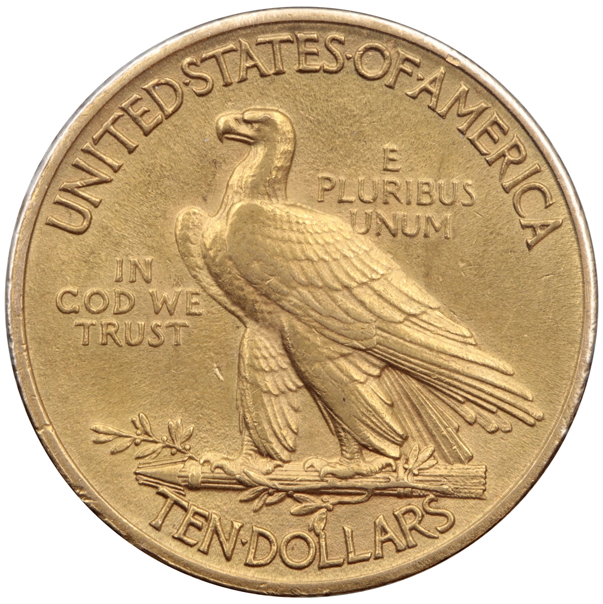 1910 USA $10 Gold Eagle AU-UNC (AU55)