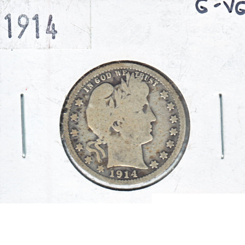 1914 USA Quarter G-VG (G6)