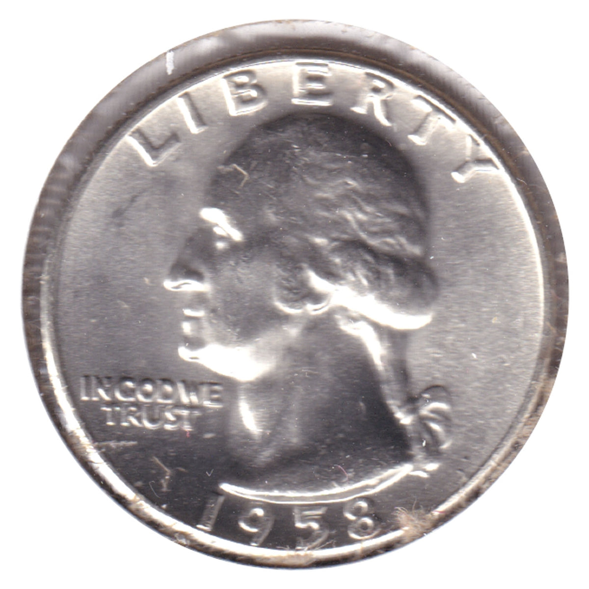 1958 USA Quarter Choice Brilliant Uncirculated (MS-64)