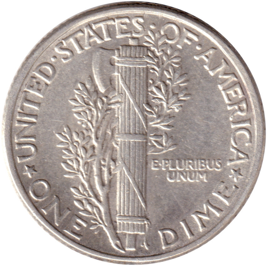 1945 USA Dime Almost Uncirculated (AU50)