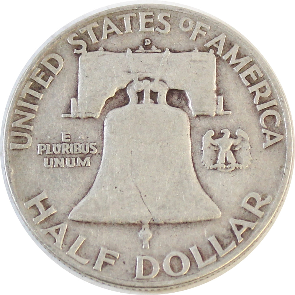 1950 D USA Half Dollar Circulated