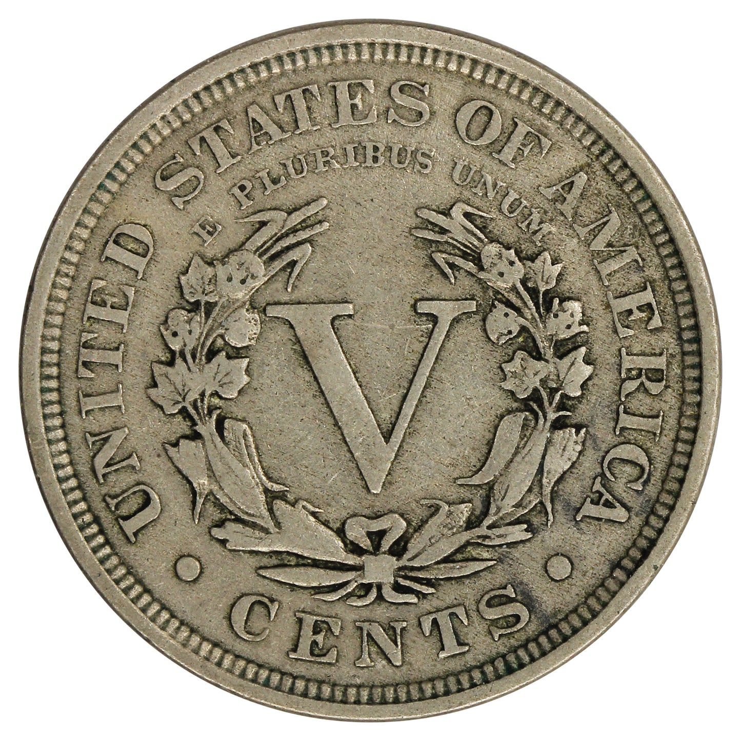 1901 USA Nickel F-VF (F15)