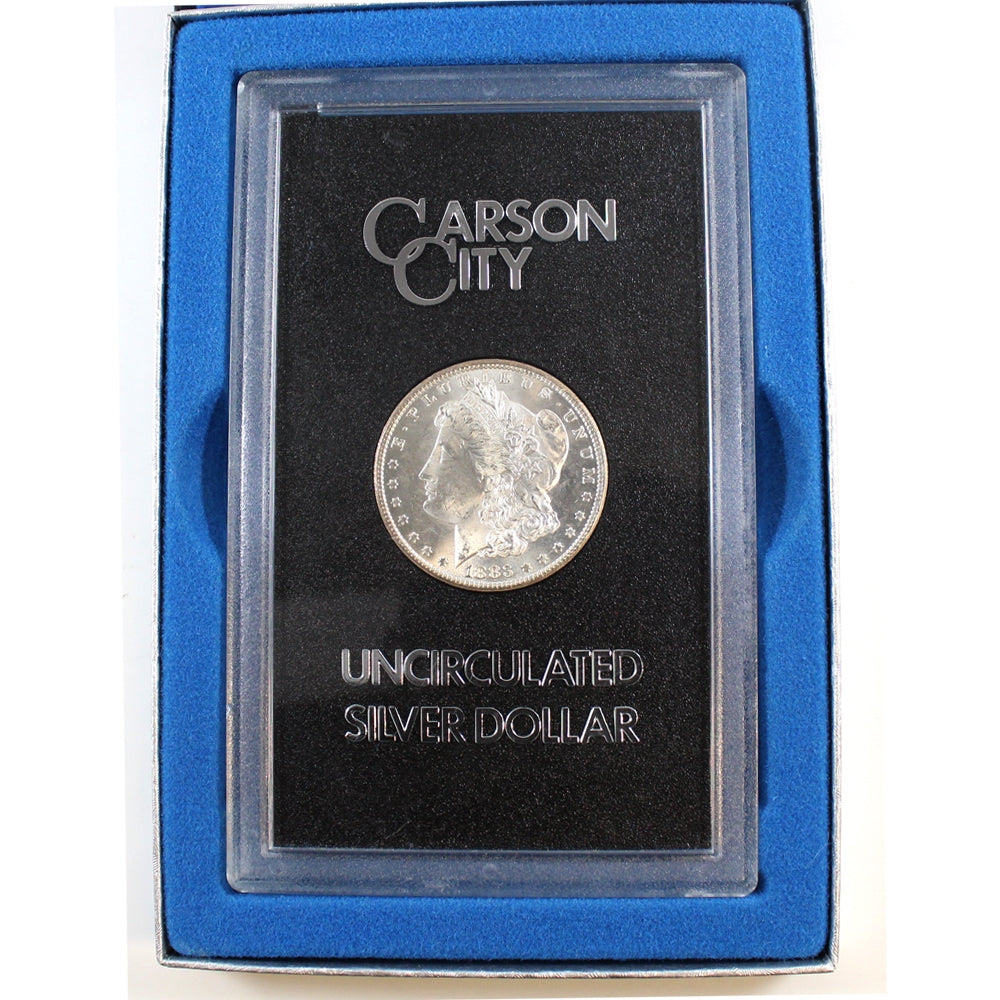 1883 CC USA GSA Dollar Brilliant Uncirculated (MS63) In Case $