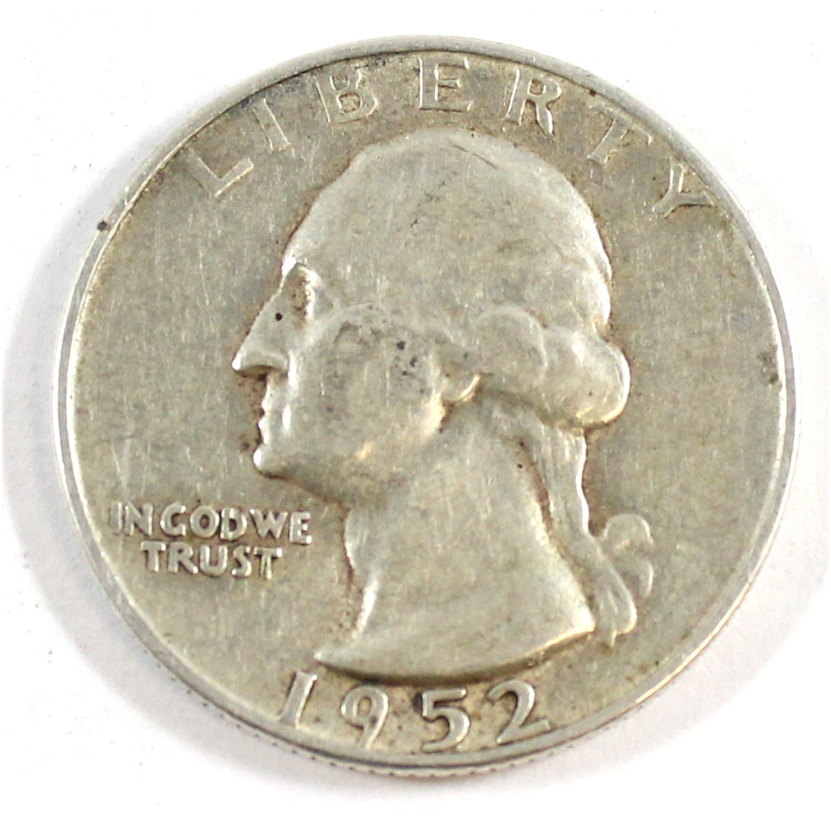 1952 S USA Quarter Circulated