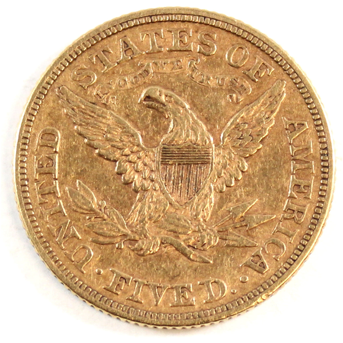 1879 USA $5.00 Gold Extra Fine (EF40) $