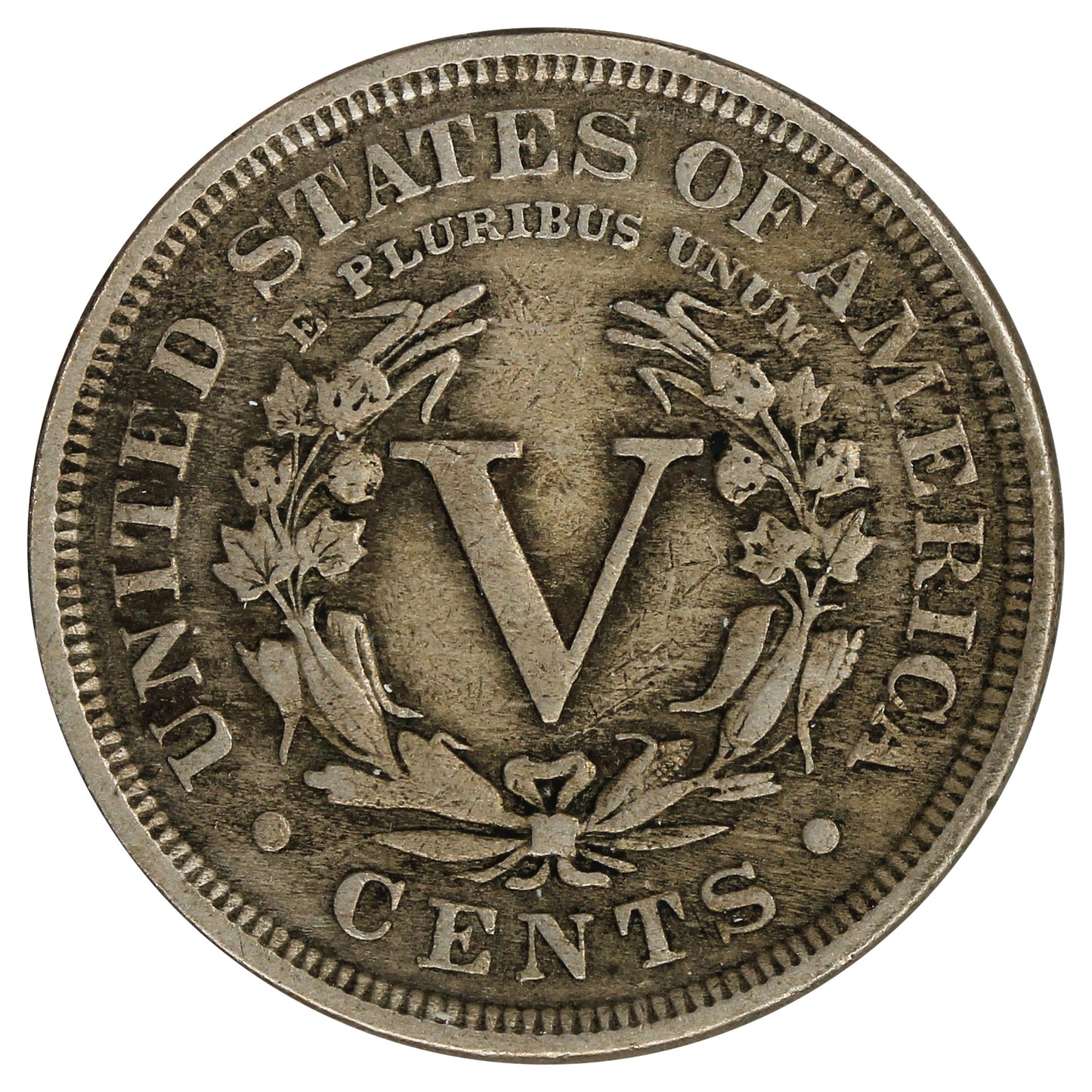 1912 USA Nickel F-VF (F15)