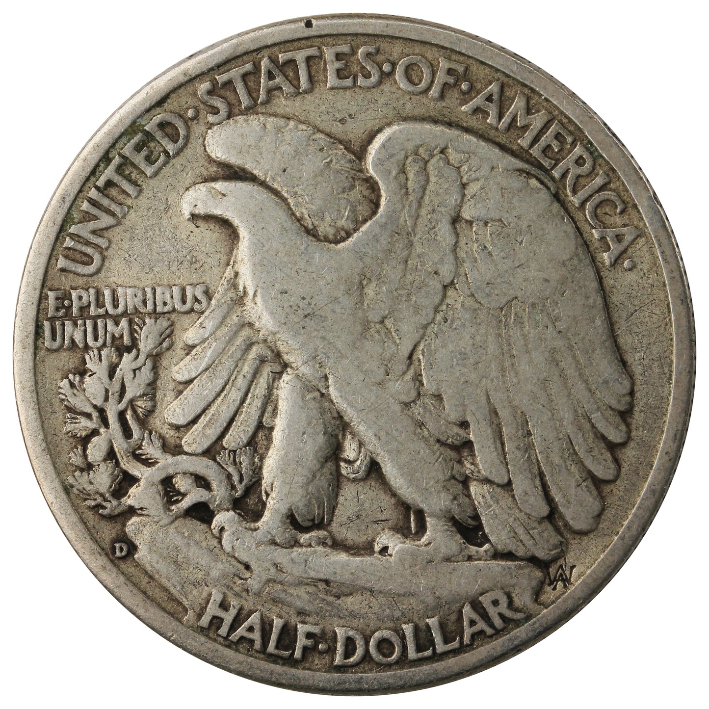 1941 D USA Half Dollar Circulated