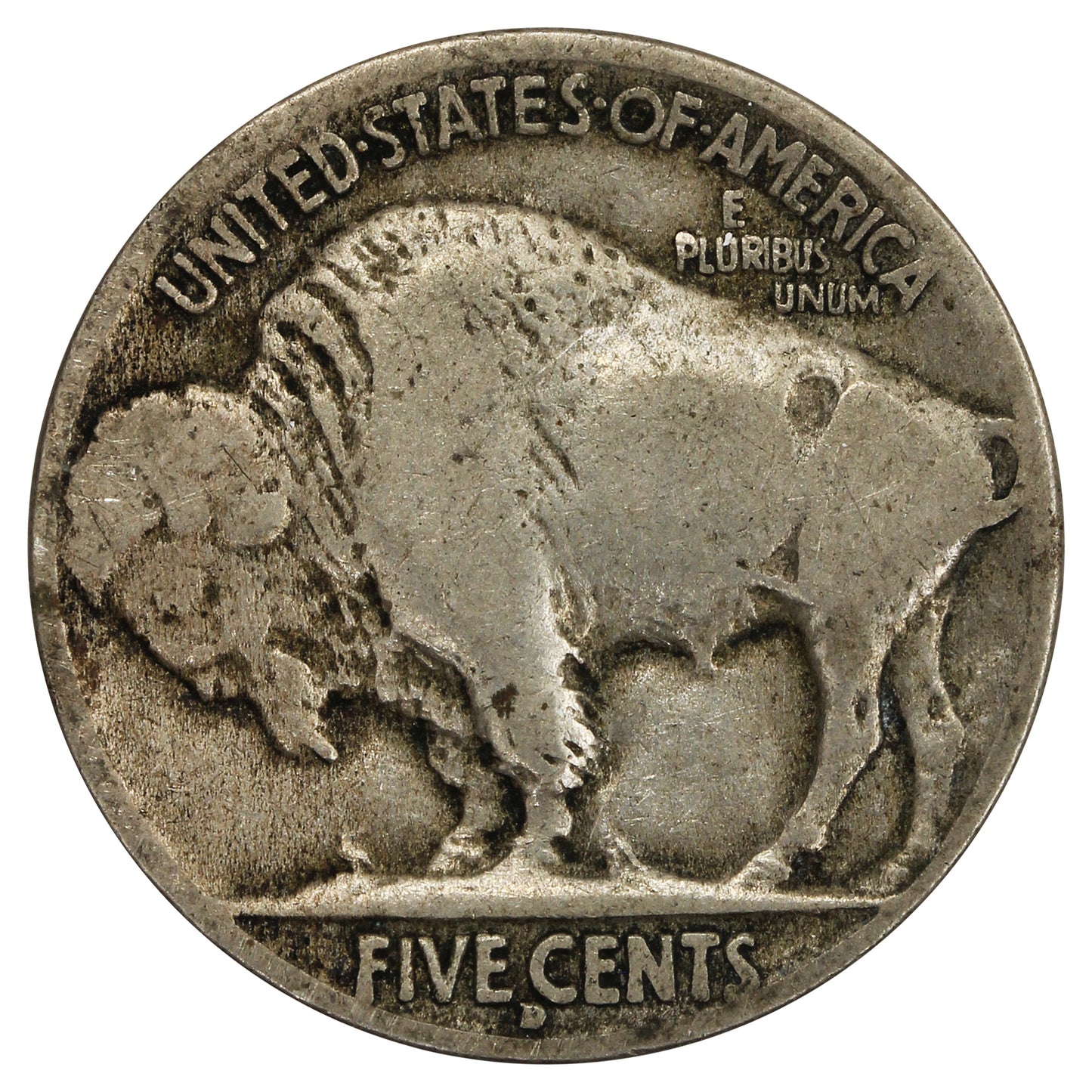 1915 D USA Nickel Very Good (VG8)