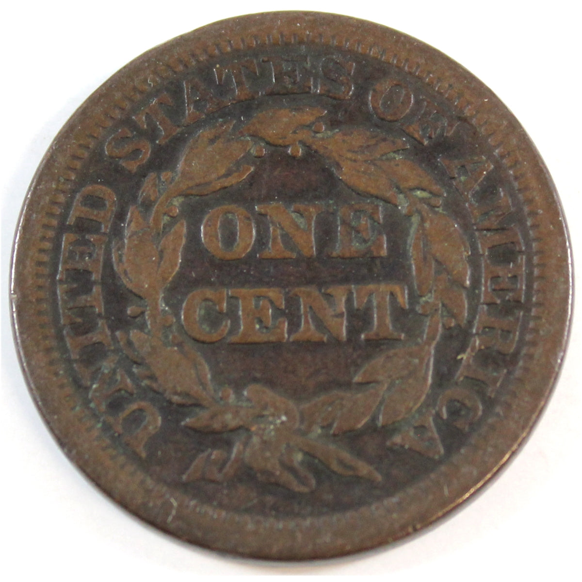 1845 USA Cent F-VF (F15)